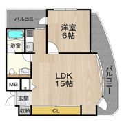 グラスホッパーの間取り画像