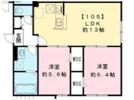 ルナメゾンBの間取り画像