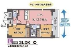 リンデンプラザ心斎橋の間取り画像