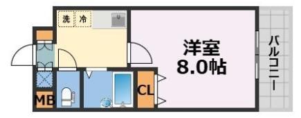 ロイヤルコート華の間取り画像