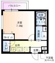 フジパレス豊里中央公園Ⅲ番館の間取り画像