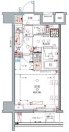 クレヴィスタ浮間舟渡の間取り画像