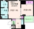 アモーレ本町ウエストの間取り画像