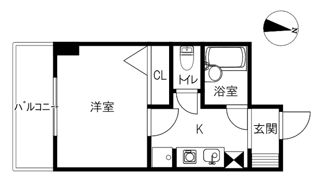 レイクランド大手町の間取り画像