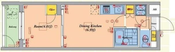 パレ・ホームズ高井戸東の間取り画像