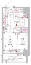 ラグディア北新宿の間取り画像