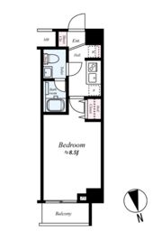 プレール・ドゥーク亀戸水神駅前の間取り画像