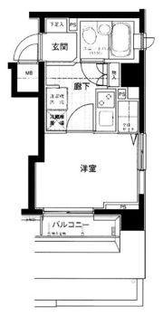 メインステージ御茶ノ水の間取り画像