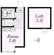 ユナイト藤崎エルカーノの杜の間取り画像