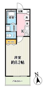 サクラテラス富士見の間取り画像