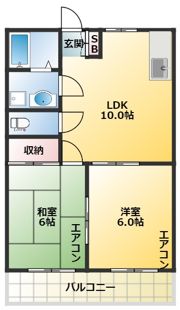 フラワーハウスの間取り画像