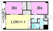 リバーサイドマンションの間取り画像