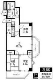 エミネンス石川橋の間取り画像