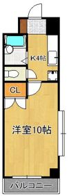 アヴィニール清水の間取り画像