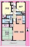 ソシア勝見田の間取り画像