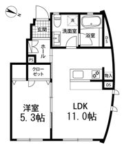 パラディ成城の間取り画像