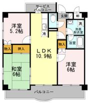 コンフォートの間取り画像