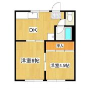 グリーンコーポB棟の間取り画像