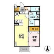リシェス・オカザキⅡの間取り画像