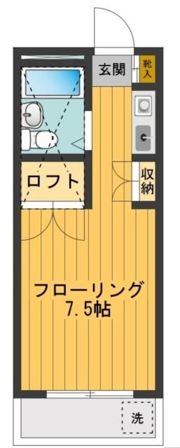 ドミール萩山の間取り画像