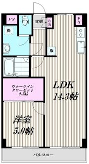 シャトルイン北糀谷の間取り画像