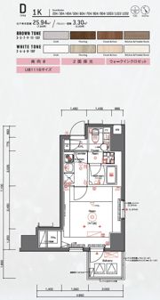 SYNEX PREMIER ASAKUSABASHIの間取り画像