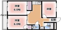 第一高山ハイツの間取り画像