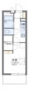 レオパレス阪急塚口の間取り画像