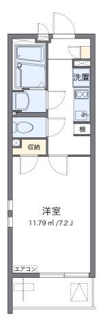 クレイノサクシード所沢の間取り画像