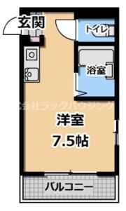 和楽マンションの間取り画像