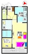 ウィステリアBの間取り画像