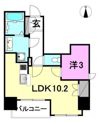 Mayfair千舟通Premiumの間取り画像