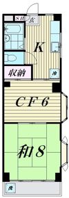 ローラ中央の間取り画像