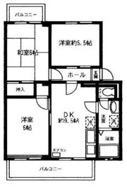 サンビレッジ清瀬C棟の間取り画像