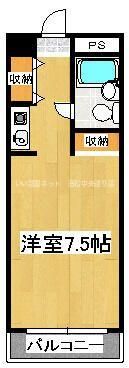 アルファ二番町の間取り画像