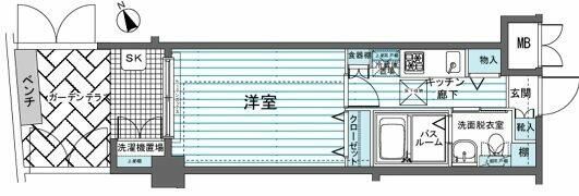 フェニックス吉祥寺アヴァンティークの間取り画像