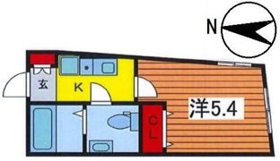 池袋本町新築RC計画の間取り画像