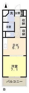 COCO中島田の間取り画像