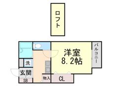 ハイム将軍通の間取り画像