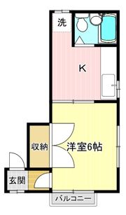 ツジハイツの間取り画像