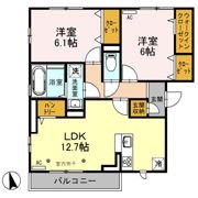 アリエッタKの間取り画像