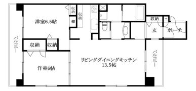 ヴァン・ヴィヴァン三番町の間取り画像