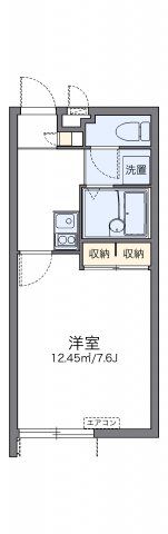 レオパレスシーサイドN与那原の間取り画像