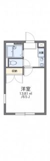 レオパレスO・Zー1の間取り画像