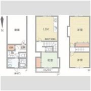 田川北2丁目戸建 D棟の間取り画像