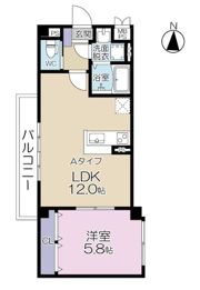 グレイスコート寿宝の間取り画像