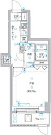 ユリカロゼ五反野Ⅲの間取り画像