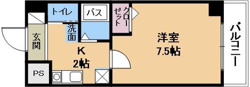 ピュア・ドミトリーシミズの間取り画像