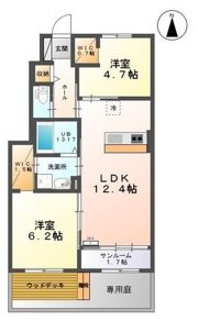 ボスコ ヴェルデの間取り画像