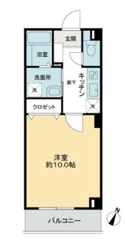 フィネス出来島の間取り画像